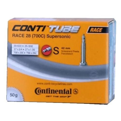 Continental Course en tube intérieur 28 pouces (18/25-622/630) FV 42 mm