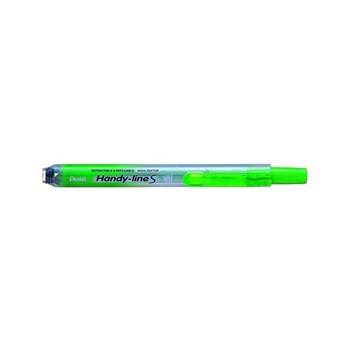 Pentel Surligneur Handy Line pointe biseautée rétractable 4 mm - vue 1