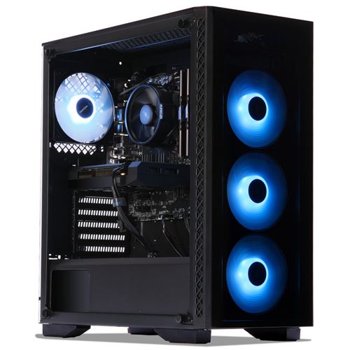 PC Gaming Expert Watercooling, AMD Ryzen 7 3800X, Geforce RTX 3060, 16 Go RAM DDR4, 500Go SSD NVMe M.2 PCIe, 2To HDD, Wifi, Bluetooth, sans OS