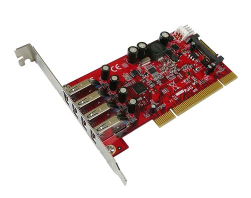 arte contrôleur PCI USB 3.0 SuperSpeed - 4 ports