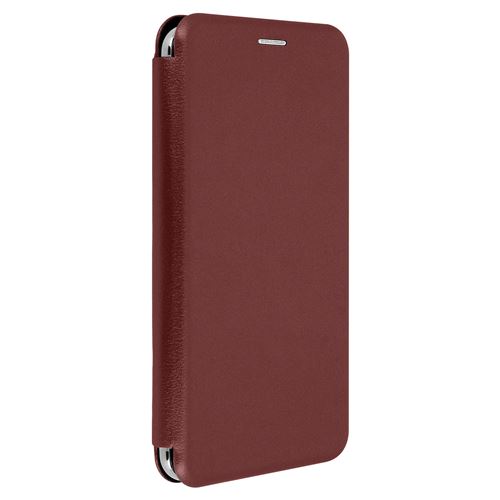 Avizar Housse Smartphone 5,4 à 6'' Etui Universel Porte-carte Fonction Slide - bordeaux