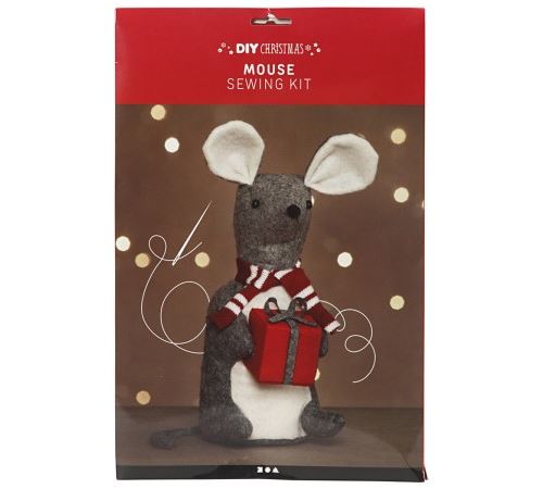 Maxi Kit créatif de Noël - Souris de Noël - 1 pce