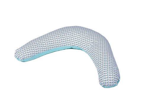 P'tit Lit Housse coussin allaitement Gouttes 170 cm Imperméable Coton Lavable