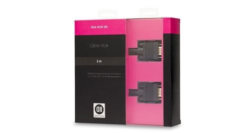 Câble vga mâle/mâle d2 diffusion