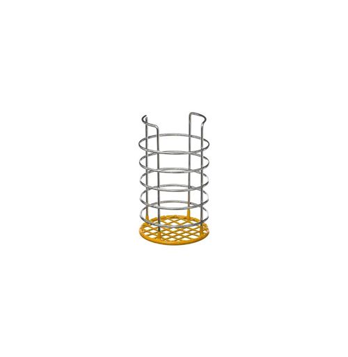 Pot range-couverts jaune