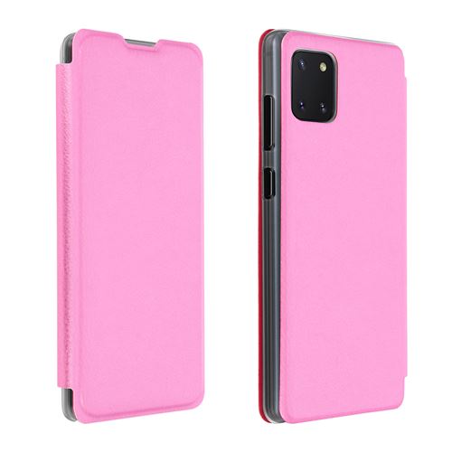 Etui pour Samsung Galaxy Note 10 Lite avec Clapet Porte-carte Rose