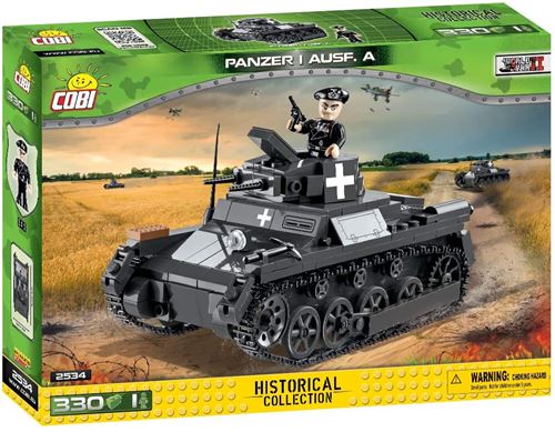 Cobi kit de construction Petit Panzer d'armée I Ausf. A 335 pièces (2534)