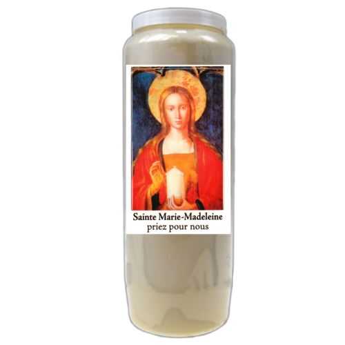 Bougie de prières Marie Madeleine - Neuvaine