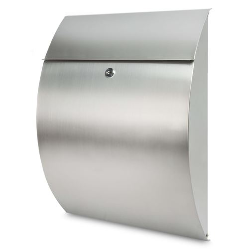 BURG-WÄCHTER Boîte aux lettres Riviera 3835Ni Acier inoxydable Argenté