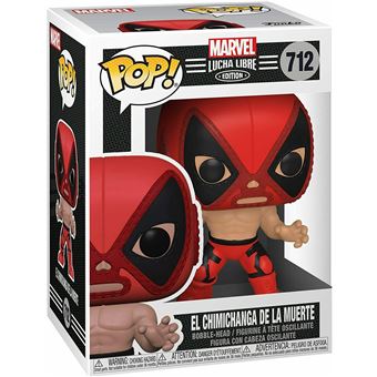 Figurine Funko Pop Marvel Luchadores Deadpool