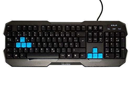 Keyboard E-Blue Polygon Gaming Keyboard [import allemand]