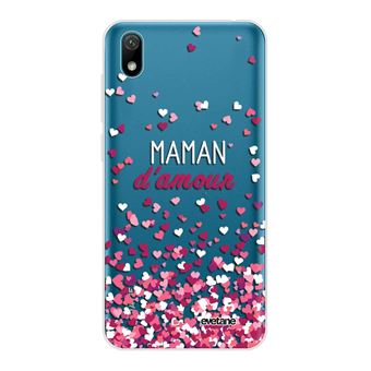 Housse 360° + écouteurs Pour Huawei Y5 (2019) - Coque Portefeuille Smile, Neuve