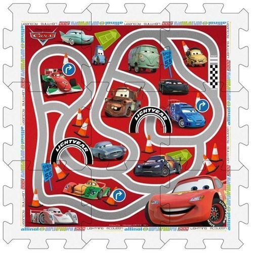 Stamp - tp892001 - tapis de sol en mousse - circuit cars - 9 pièces