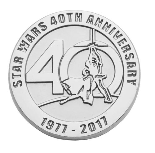 Badge - Star Wars - 40 ans