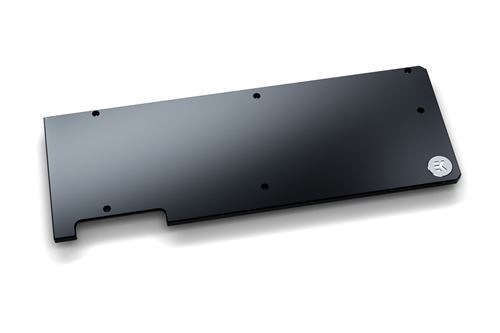 ekwb ek water blocks ek-vector rtx backplate - nickel noir