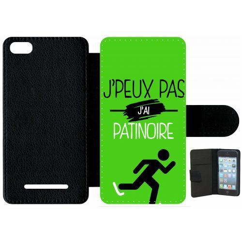 étui porte feuille xiaomi mi 4c j peux pas j ai patinoire 4