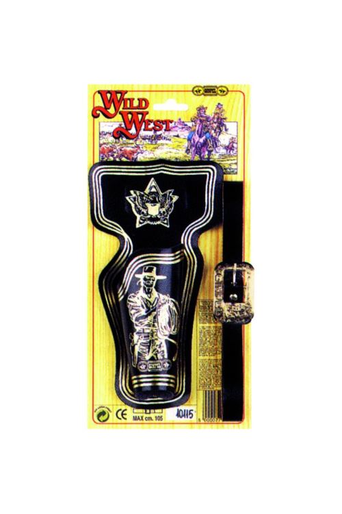 Ceinturon holster cow-boy adulte