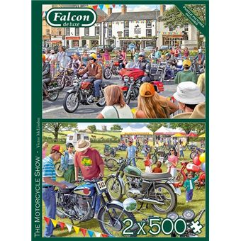 Falcon puzzle salon 37 x 27 cm carton 500 pièces 2 pièces - 1
