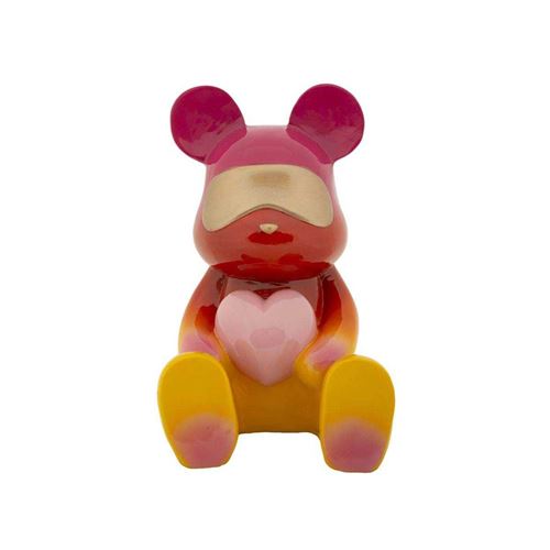 Mauro Ferretti Multicolore Figurine Décoratif Assise Rainbow - Image 3