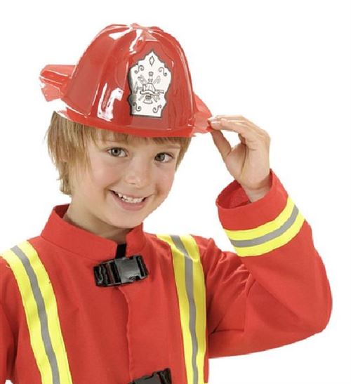 12 Casques de pompier enfant 2/8 ans
