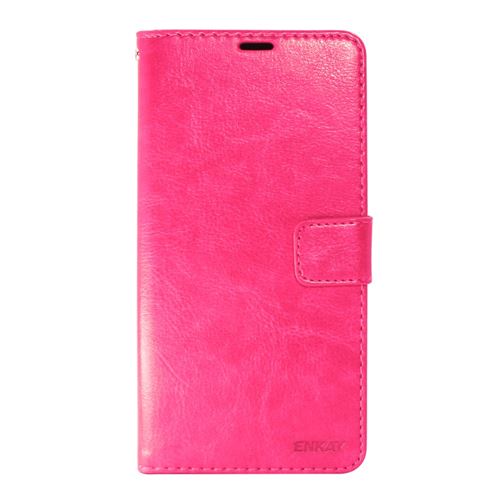 Etui en PU de couleur rose pour votre Apple iPhone XR 6.1 inch