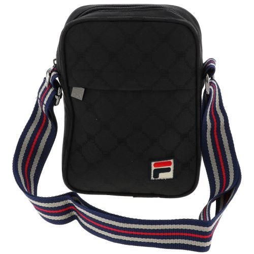 Sacoche pochette bandouliére Fila Reporter bag aop noir Noir taille : UNI réf : 48134