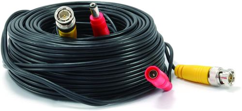 Conceptronic CCBNC18 câble coaxial 18 m BNC+DC Noir, Rouge, Jaune - Câbles coaxiaux (18 m, BNC+DC, BNC+DC, Male Connector/Female Connector, Droit, Droit)