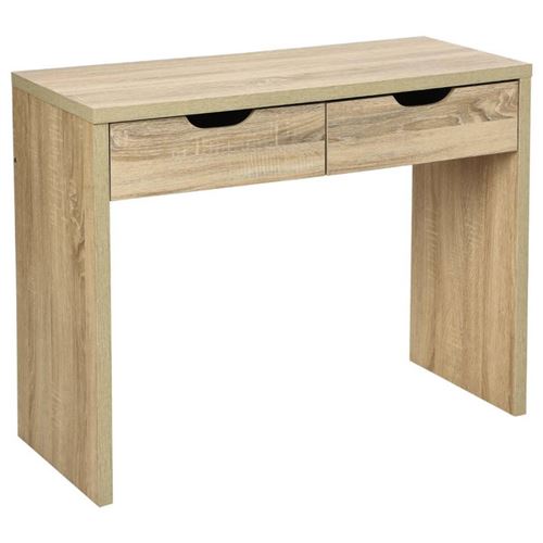 Console 2 tiroirs Bivoak Atmosphera - Naturel clair