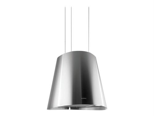 Elica Juno IX/F/51 - Hotte - hotte îlot - largeur : 50 cm - evacuation & recyclage - acier inoxydable