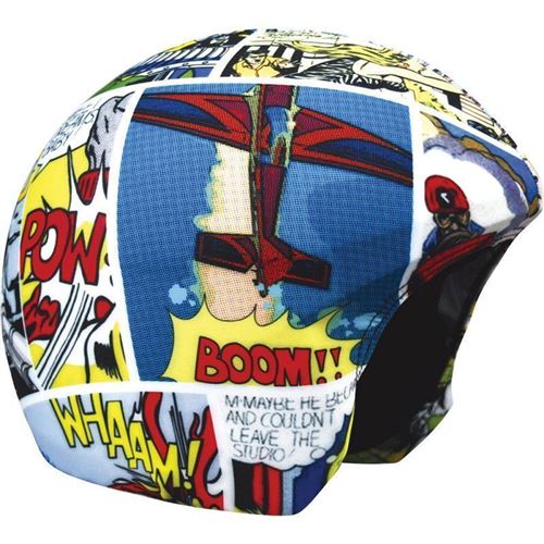 Housse de casque fantaisie - Coolcasc - Ccco - Comic - Taille unique