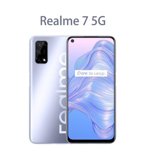 Smartphone Realme 7 5G 6.5 128 Go Double SIM Argent