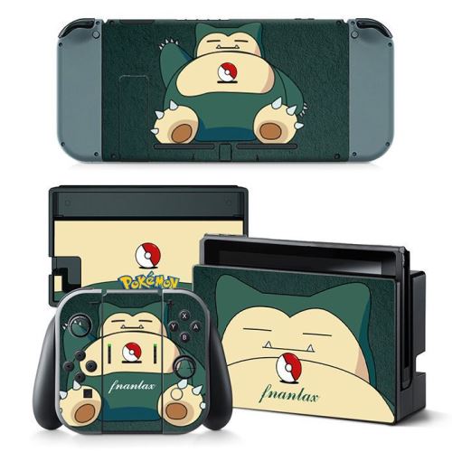 Autocollant Stickers Skin de Protection pour Console Nintendo Switch - Pokemon #11