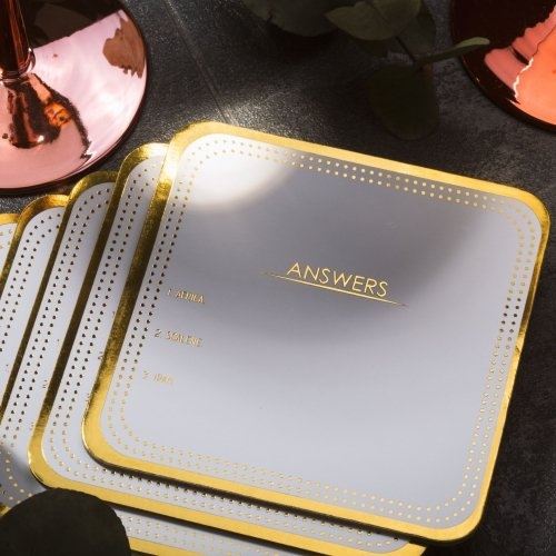 Thumbs up so- quimat ? jeu à boire ? dessous de verre quiz drink mats