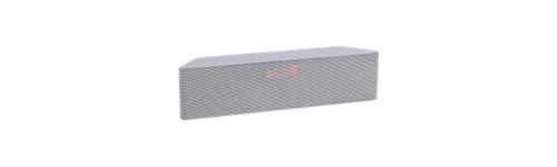 Clip Sonic Technology TES157W Haut-parleur Bluetooth pour Smartphone/iPhone/Tablette/PC Blanc