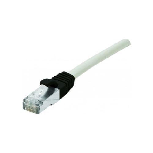 Cordon RJ45 catégorie 6 S/FTP LSOH POE snagless gris - 1 m