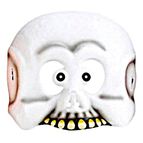 Amscan masque Fantôme junior 18,4 cm blanc taille unique