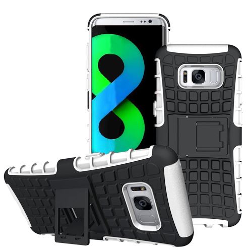Coque Anti Choc Pour Samsung Galaxy S8 Modèle Spider - Blanc