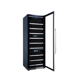La Sommelière Prestige MZ180TZ - Cave à vin - pose libre - niche - largeur : 61.5 cm - profondeur : 70 cm - hauteur : 181.5 cm - classe G - noir/inox