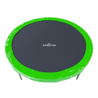 JUMP4FUN Coussin de protection des ressorts pour Trampoline 10FT ø305cm Universel Classique - Vert pomme - 1