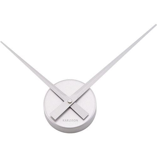 Karlsson - Horloge aiguilles Big Time 38cm Argent