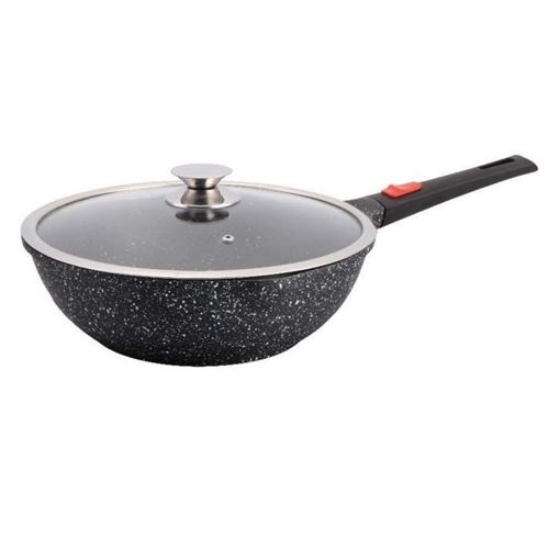 Wok 30 cm fonte d alu KAMBERG