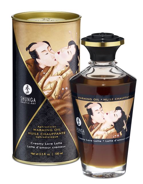 SHUNGA Huile Chauffante Aphrodisiaque - Latte D'Amour Cremeux