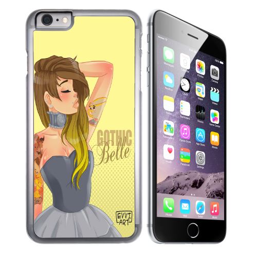 Coque pour iPhone 6 Plus et iPhone 6S Plus princesse belle gothique