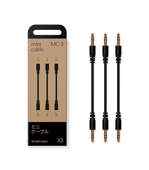 Teenage Engineering 010. XS. 902 MC-3 Mini Cables (lot de 3)