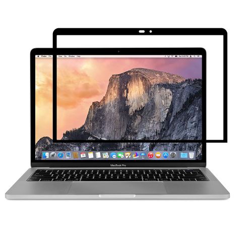 Moshi iVisor Film de Protection d'Écran Anti-Reflets pour MacBook Pro 13 (2016-2017) - Noir/Transparent