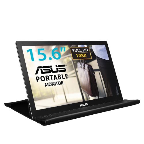 Asus MB169B+ - Ecran PC Portable 15,6 FHD - Alimentation et Affichage via USB Type-A - Dalle IPS - 1920 x 1080 - PS4 Raspberry P