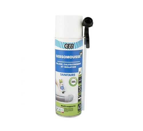 Mousse polyuréthane Gebsomousse - 500ml - Aérosol