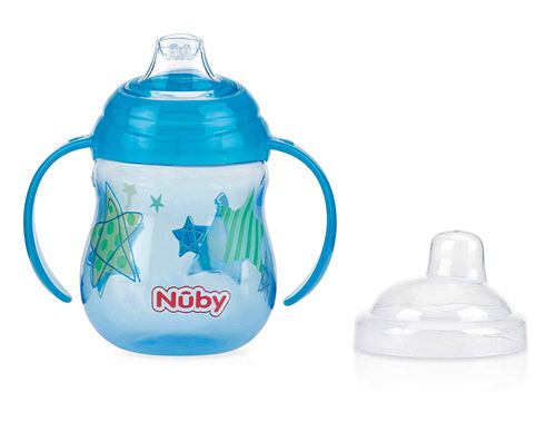 Nûby - Tasse d'apprentissage Anti-goutte Avec Anses Designer Series - 270ml - 6 Mois