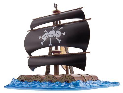 BANDAI  Marshall D. Teachs Ship Model Kit One Piece 15 Cm Marron,Noir