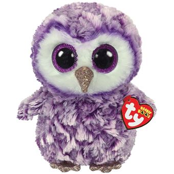Peluche Ty Beanie Boo's Medium Moonlight La Chouette